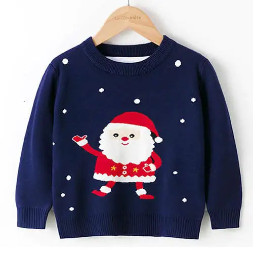 Children's Christmas Long Sleeve Sweaters