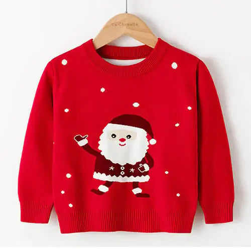 Children's Christmas Long Sleeve Sweaters