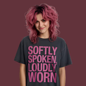 Softly Spoken, Loudly Worn Tee