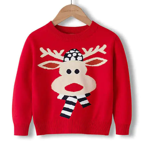 Children's Christmas Long Sleeve Sweaters