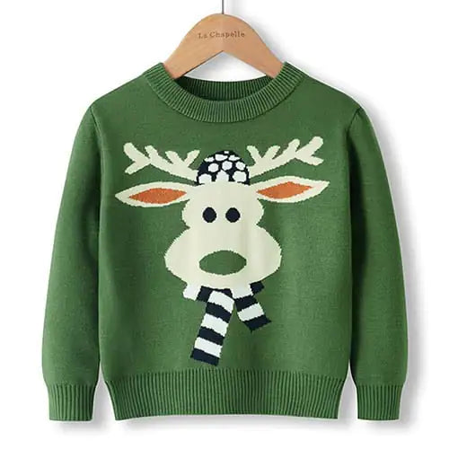 Children's Christmas Long Sleeve Sweaters